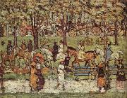 Maurice Prendergast Central Park oil painting reproduction